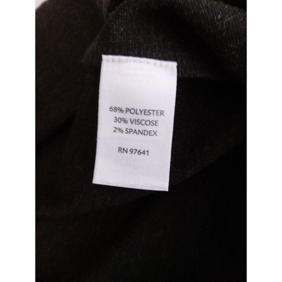 J. JILL Charcoal Gray PENCIL SKIRT Stretch Pull-On Womens Size Medium - Picture 6 of 8